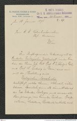 k.k. naturhistorisches Hofmuseum, Intendanzakten 1885-1896 (Hauer), Aktenzahl Z.67/1894, Seite 2